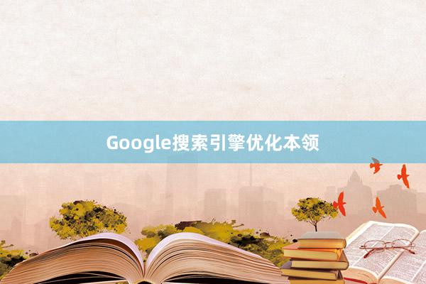 Google搜索引擎优化本领